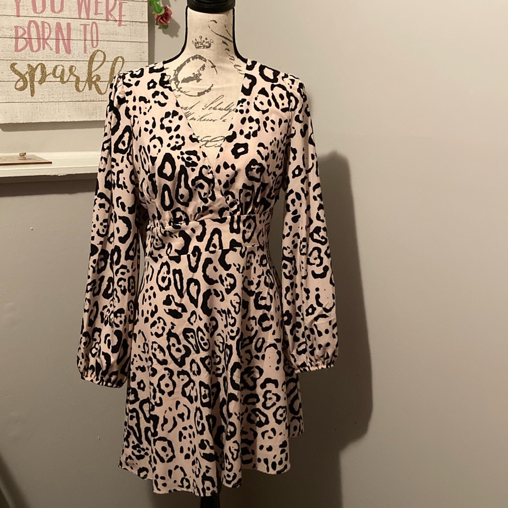 Socialite Cheetah Print Dress